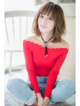 美容室 ファクト(fact) 華やぐ☆エアーウェーブミディa