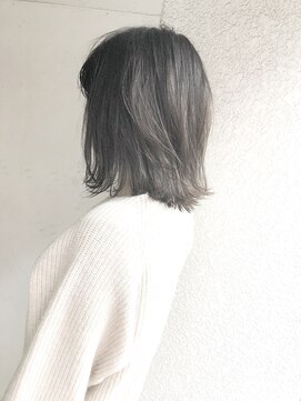 ヘアーアンドアトリエ マール(Hair&Atelier Marl) 【Marl】グレージュカラーの外ハネボブ♪
