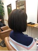 前下がりボブ