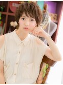 オリーブアッシュ☆小顔美人ウルフショートc4大宮20代30代40代