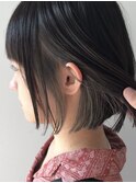 グレーのインナーカラー