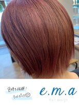 エマヘアデザイン(e.m.a Hair design) ライトピンク