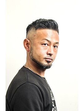 レンゲン(LENGEN) 七三オールバックかき上げヘアコンマヘア１０４