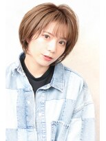 シトロン ブラン(CITRON blanc)&nbsp;カジュアルショートボブ　ふわっとショート　シースルーバング