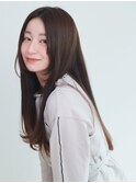 【UNIXみなとみらい】ニュアンスストレート#髪質改善#透明感