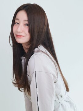 ユニックス Mark Is みなとみらい店(UNIX) 【UNIXみなとみらい】ニュアンスストレート#髪質改善#透明感