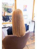 ヘアーメイク ダンス(hair make DANCE)&nbsp;エアーストレートでダメージ毛に縮毛矯正！