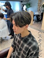 コワファーストナガサキシャンプーボーイ(COIFF1RST NAGASAKI SHAMPOO BOY)&nbsp;こなれセンターパート！