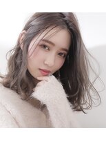 アトリエコア(Atelier Coa)&nbsp;ミディアムボブ/グレージュ