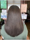 ブリーチなし。透明感ロング