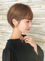 ロビー 表参道(ROBBY)&nbsp;前髪あり/20代30代40代/ひし形レイヤーショートボブ/表参道