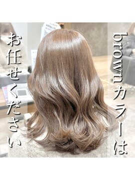アールヘアー(ar hair) 【市川諒】ダメージレスカラーで柔らかく、上品な色味に