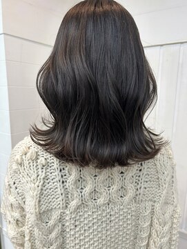 ネウィ 国分寺(newi) ミディアムレイヤーカット艶髪/美髪スタイル