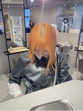 ベレーザ 渋谷(BELEZA) 3941ニュアンスカラーヘルシースタイルハイトーンカラーオレンジ