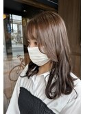 ブリーチなし赤み消しカラー