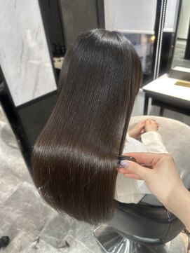 ピリオド 蒲田(Period.) 髪質改善/オリーブベージュカラー/ブリーチなしカラー/蒲田/近藤