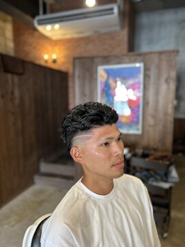 バーバー オールドランプ(BAR BER OLDLAMP) オールバック