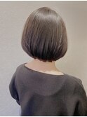 ボブ/グレージュ/大人女性/レイヤー/ショート[笹塚]