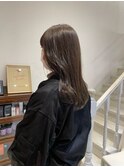 ウェーブ巻きダークブラウン