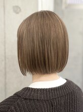 ブリーチでしか出せないナチュラルなカラーも◎