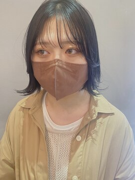 ソート(sot) シースルーバングと切りっぱなしbob♪ [横浜/横浜駅]