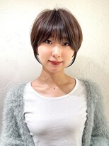 アンド ストーリーズ(&STORIES)&nbsp;ショートボブ髪型30代40代50代前髪あり前髪なし面長丸顔【荒牧】