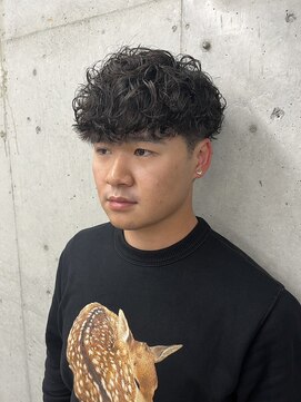 ザスーツブラザーズ(THE SUITS BROTHERS) MEN'SHAIRカルマパーマベリーショートイージーパーマ