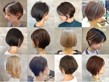 レリンク バイ コッミナム(LeLink by COMiNUM)の写真/【青葉台3分】骨格や髪質に合う小顔効果ショート/ボブ！高技術が造る360度美シルエットがリピーター多数