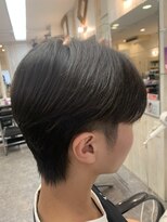 ロマンヤカタ ファース(ROMAN YAKATA fars) メンズ メンズマッシュウルフ センターパート@田代7/18