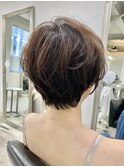 丸みカーリーショート【博多ショート】