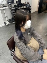 アオ(AO。)&nbsp;グレーカラー/インナーブルー/ブルーカラー