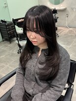 ジーニー 千葉(GENiE)&nbsp;韓国ヘア/ざくざくレイヤー/レイヤーカット/顔周り/宮田里穂