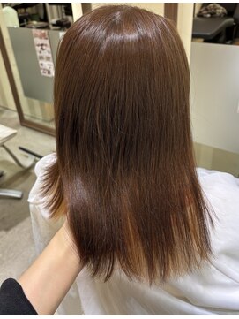 ブランシェ 高蔵寺店(BRANCHE) ベージュカラー【ブリーチなしダブルカラー】