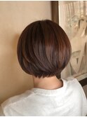 丸みショート×30代40代50代60代