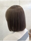 切りっぱなしボブ