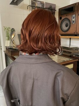 アンプラグド(unplugged) ブロンドベージュブリーチなしダブルカラーハイトーン透明感