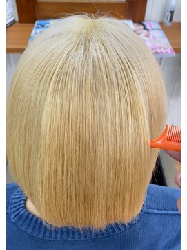 アクトヘアー(act hair) ブリーチ　抜きっぱなし