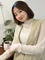 ファルベ(Farbe)&nbsp;くびれ アプリコットオレンジ 夏のヘアアレンジハイライトカラー