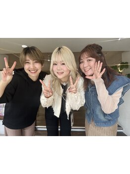 女性スタッフのみの落ち着いた雰囲気でゆったりとした至福のひとときを♪ママさんスタイリスト在籍◎