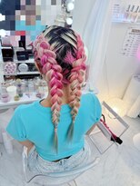 リムネ(RIMUNE)&nbsp;編み込みヘア／編みおろし