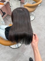 ロンド ブランシュ 錦糸町北口(Lond blanche) 暗めカラー/ボブ/顔周り/前髪/レイヤー/髪質改善/縮毛矯正/