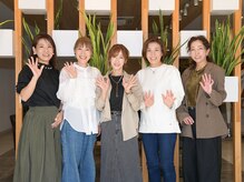 女性スタッフだけのサロンです。