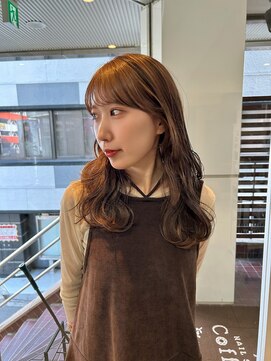 ソワンドゥ ブレス カルム 西中島店(soin de brace calme) ベージュブラウン×ローライト