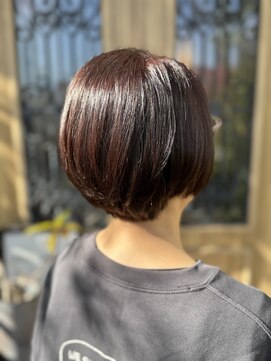 チョコレート(chocolate) 髪質改善大人可愛い20代30代40代50代ショートボブ