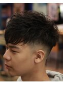 マッシュベース2ブロックフェード
