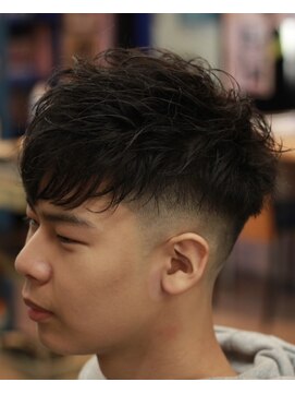 マッシュベース2ブロックフェード