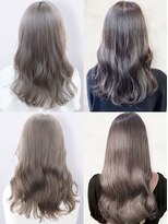 ヘアーアンドメイク サワ 上田本店(SAWA)&nbsp;透明感カラー★20代30代ダブルカラーブリーチグレージュアッシュ