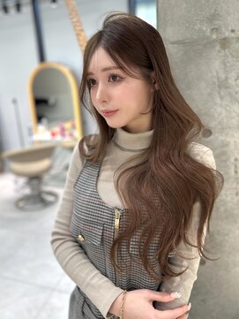 ロンドメリア 天神大名店(Lond Melia) ★小顔黒髪クラゲヘアーオリーブグレーココアベージュ髪質改善★