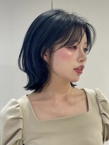 ロンド マーレ 天神大名店(Lond mare)&nbsp;大人ガーリー/小顔/ミディアムレイヤーカット/似合わせカット