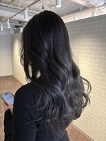 グランルッソ 岡山駅前(GRAN LUSSO)&nbsp;【国富】バレイヤージュカラー｜動きのあるハイライトヘア